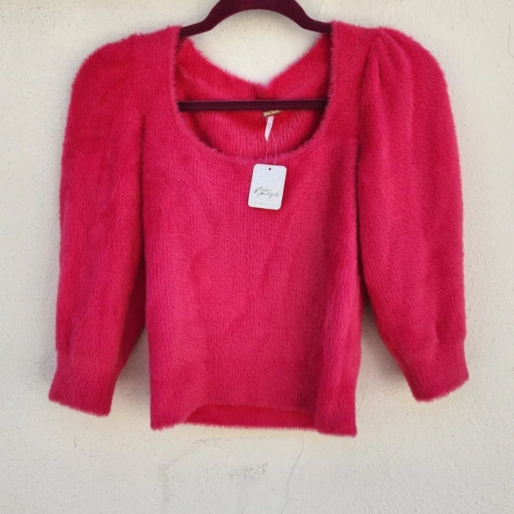 FREE PEOPLE Pullover MOONBEAM Sweater Top